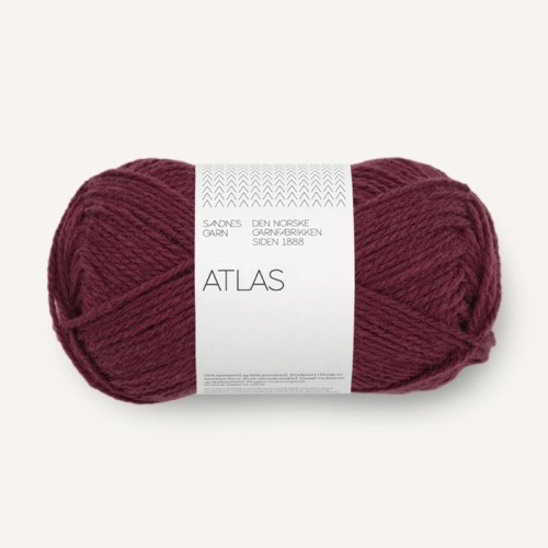 Włóczka Sandnes Garn Atlas 4372 / wino