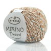 Włóczka Stenli Merino Tweed 51019 / camel