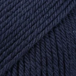 Włóczka Drops Daisy 38 / ciemny granat / uni colour
