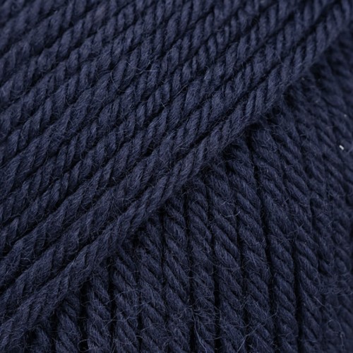 Włóczka Drops Daisy 38 / ciemny granat / uni colour