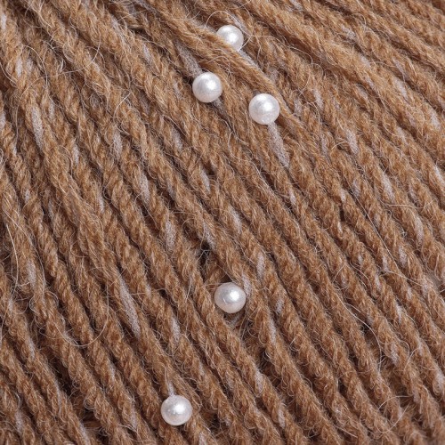 Włóczka z koralikami YarnArt Alpaca Gold Beaded 3603 / jasny rudy