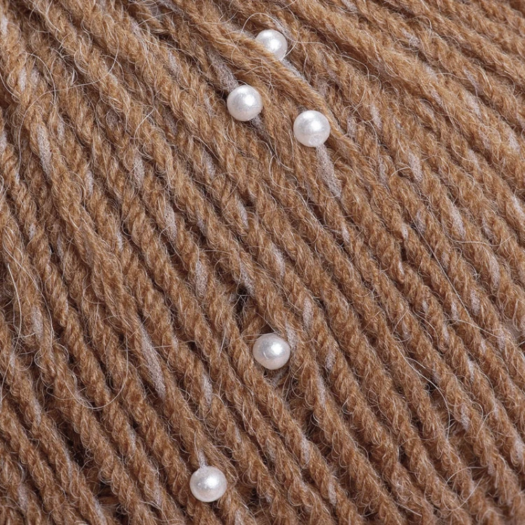 Włóczka z koralikami YarnArt Alpaca Gold Beaded 3603 / jasny rudy