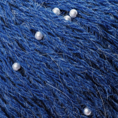 Włóczka z koralikami YarnArt Alpaca Gold Beaded 3608 / kobalt