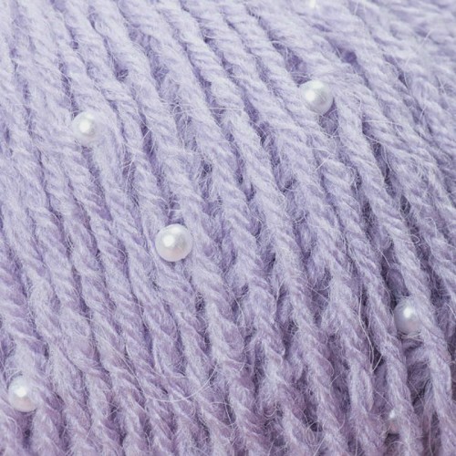 Włóczka z koralikami YarnArt Alpaca Gold Beaded 3611 / lawenda
