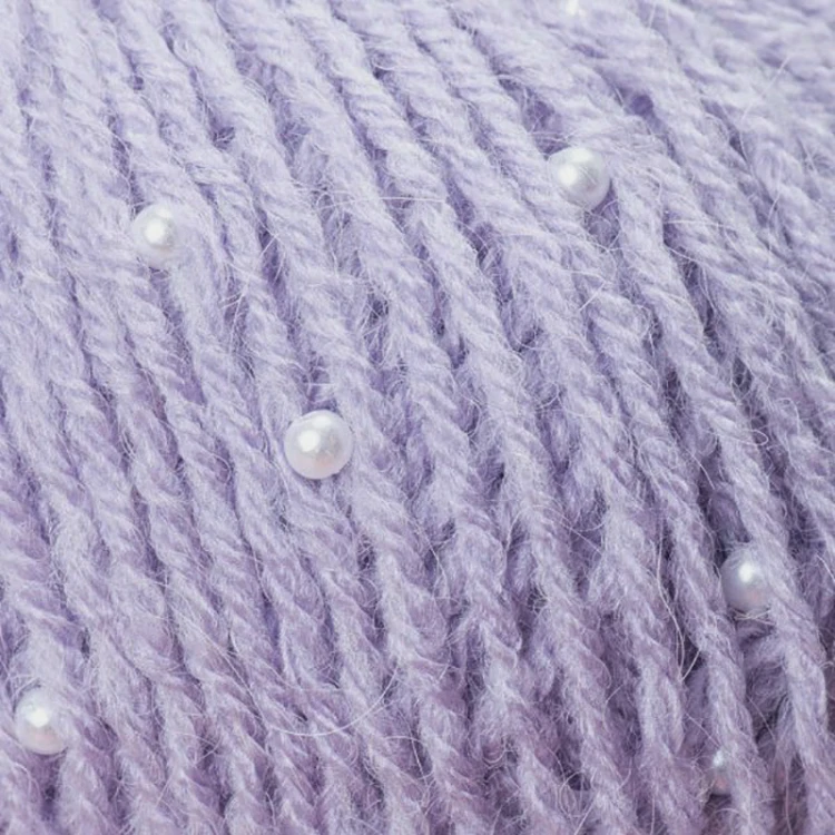 Włóczka z koralikami YarnArt Alpaca Gold Beaded 3611 / lawenda