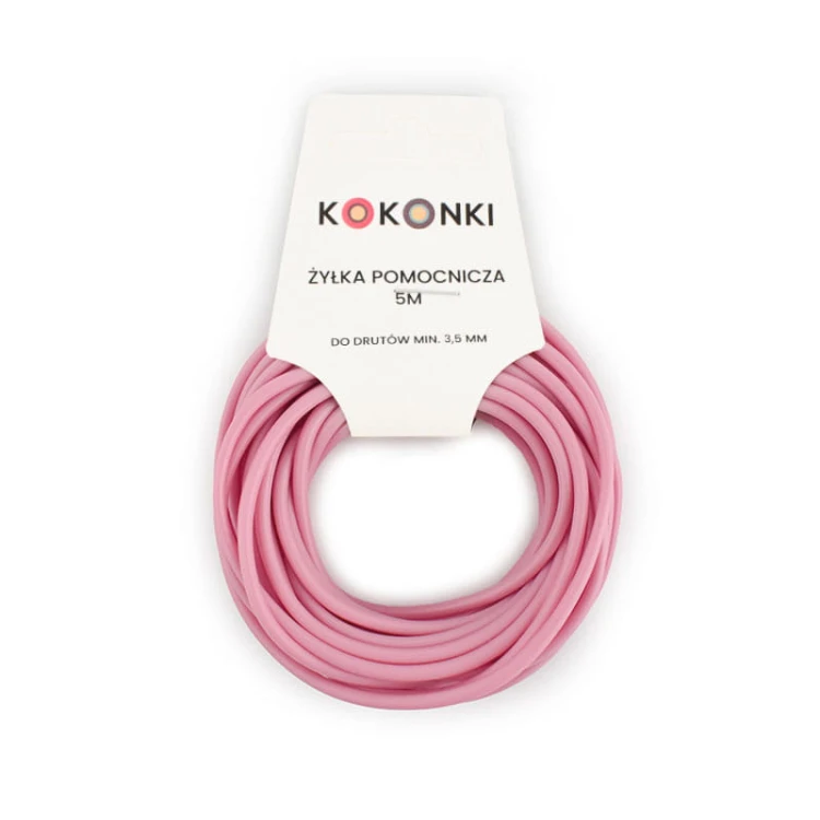 Żyłka pomocnicza KOKONKI - 5m / 3 mm / mix kolorów