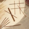 Druty do skarpet KnitPro Ginger Cubics - drewniane