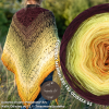 KOKONEK Merino 892 TSJ Odissea 05 - Wino melanż/guacamole/limetka/żółty/złoty/miodowy