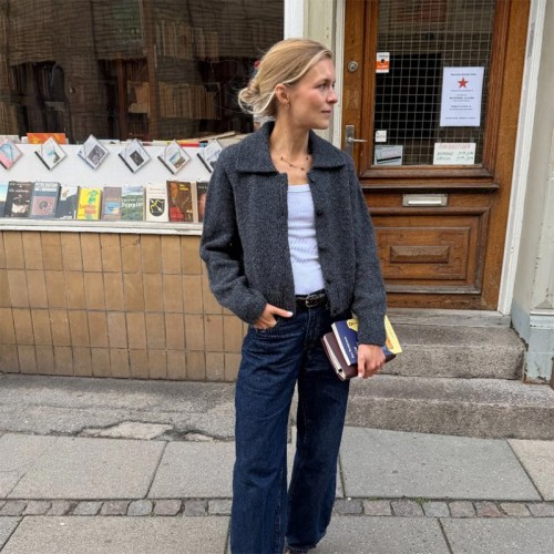 Wzór PetiteKnit / Petra Jacket - w języku angielskim + tłumaczenie PL