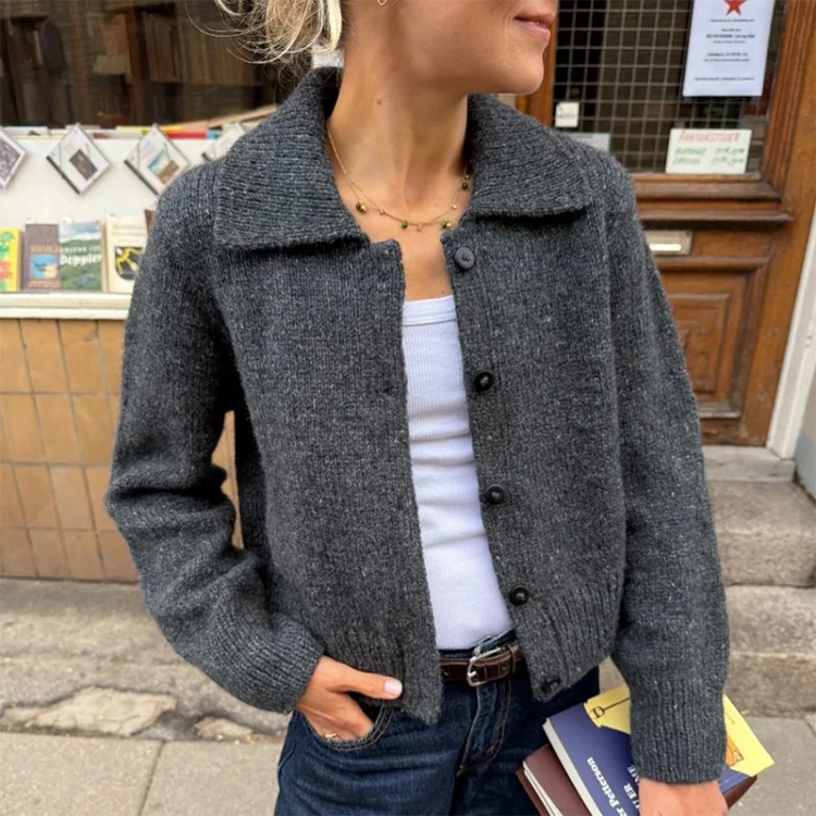 Wzór PetiteKnit / Petra Jacket - w języku angielskim + tłumaczenie PL