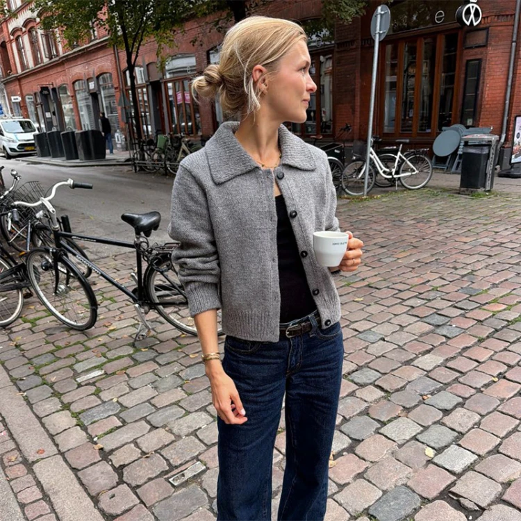 Wzór PetiteKnit / Petra Jacket - w języku angielskim + tłumaczenie PL
