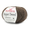 Włóczka Mondial Super Tweed 422 / chłodny brąz