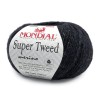Włóczka Mondial Super Tweed 434 / czerń
