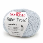 Włóczka Mondial Super Tweed 418 / jasny denim