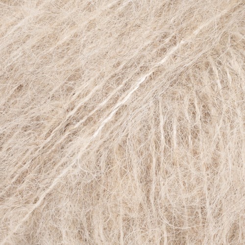 Włóczka Drops Brushed Alpaca Silk 04 / jasny beż