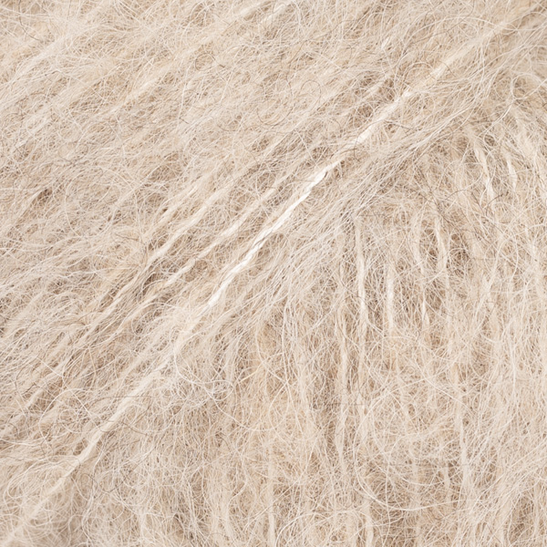 Włóczka Drops Brushed Alpaca Silk 04 / jasny beż