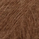 Włóczka Drops Brushed Alpaca Silk 38 / czekolada
