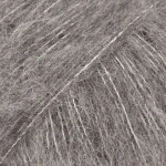 Włóczka Drops Brushed Alpaca Silk 03 / szary