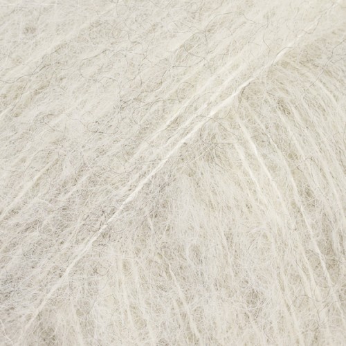 Włóczka Drops Brushed Alpaca Silk 35 / perłowy szary