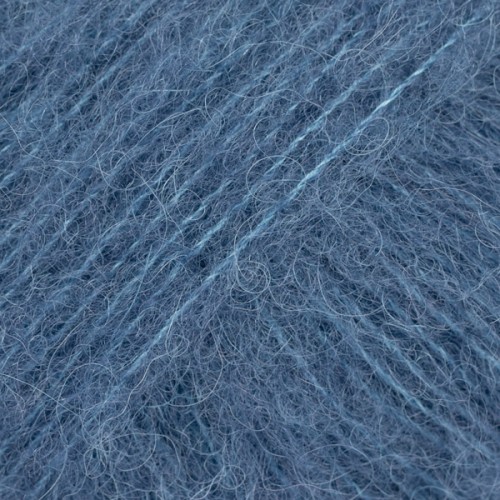 Włóczka Drops Brushed Alpaca Silk 25 / stalowy niebieski