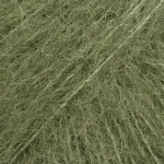 Włóczka Drops Brushed Alpaca Silk 32 / zielony mech
