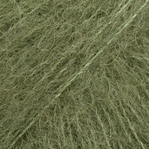 Włóczka Drops Brushed Alpaca Silk 32 / zielony mech