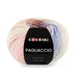 Włóczka KOKONKI Pagliaccio P01 / marshmallow / ~180 m