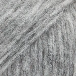 Włóczka Drops Air 04 / średni szary / mix