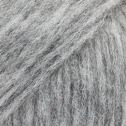 Włóczka Drops Air 04 / średni szary / mix