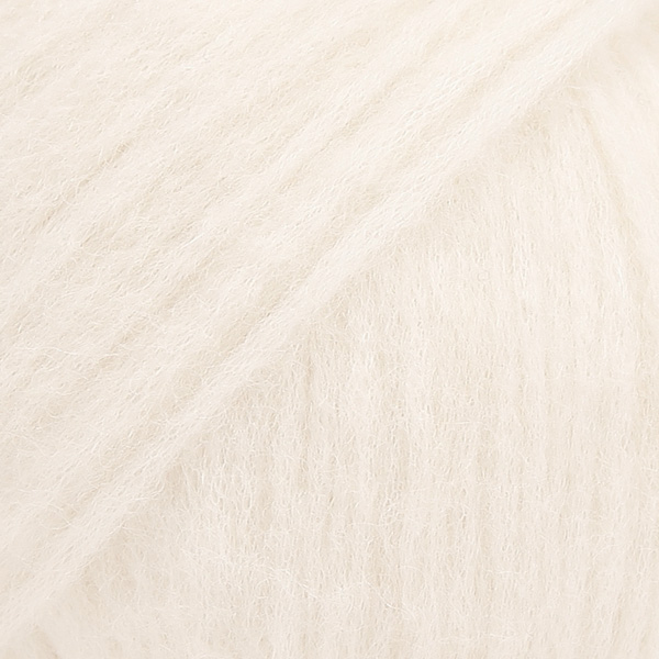 Włóczka Drops Air 01 / ecru / uni color