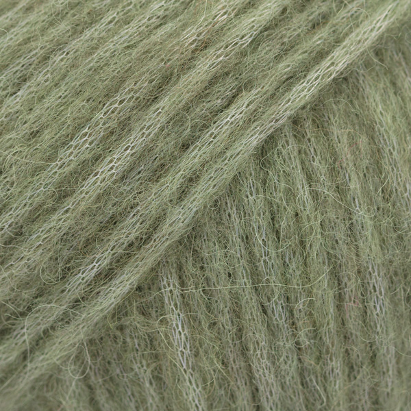 Włóczka Drops Air 48 / antyczna zieleń / uni color