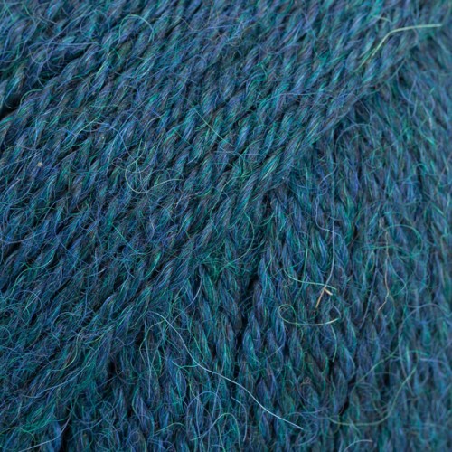 Włóczka Drops Alpaca 7240 / niebieski petrol / mix