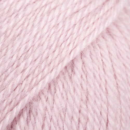 Włóczka Drops Alpaca 3112 różowy z nutą beżu / uni color