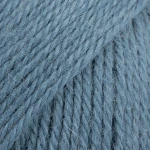 Włóczka Drops Alpaca 6309 / średni niebieski petrol / uni colour