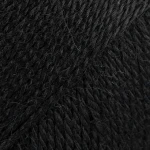 Włóczka Drops Alpaca 8903 / czarny / uni colour