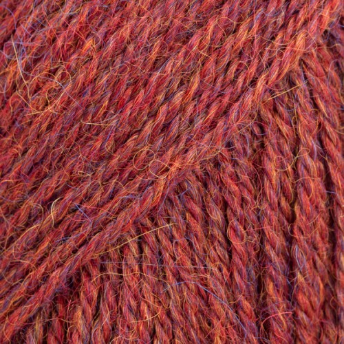Włóczka Drops Alpaca 5565 / bordowo-brązowy / mix