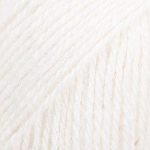 Włóczka Drops Alpaca 1101 / biały / uni colour