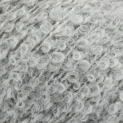Włóczka Drops Alpaca Boucle 5110 / jasny szary / mix
