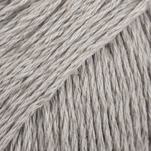 Włóczka Drops Bomull-Lin 15 / jasny szary / uni colour