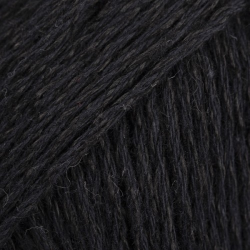 Włóczka Drops Bomull-Lin 16 / czarny / uni colour