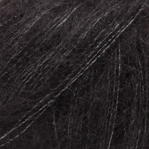 Włóczka Drops Kid-Silk 02 / czarny / uni color