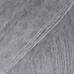 Włóczka Drops Kid-Silk 10 / szary / uni colour
