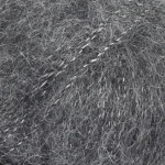 Włóczka Drops Kid-Silk 22 / ciemny szary / uni colour