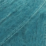 Włóczka Drops Kid-Silk 24 / petrol / uni colour