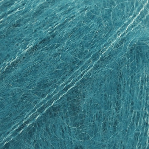 Włóczka Drops Kid-Silk 24 / petrol / uni color
