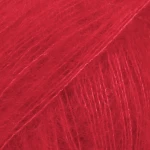 Włóczka Drops Kid-Silk 14 / czerwony / uni colour