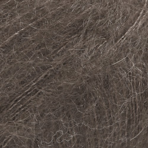 Włóczka Drops Kid-Silk 15 / ciemny brąz / uni color