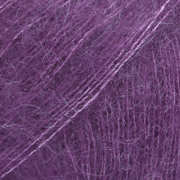 Włóczka Drops Kid-Silk 16 / ciemnofioletowy / uni color