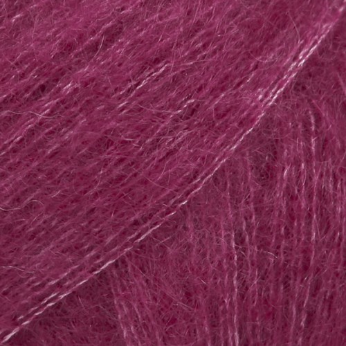 Włóczka Drops Kid-Silk 17 / ciemny róż / uni color