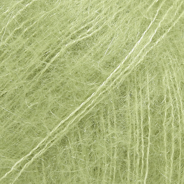 Włóczka Drops Kid-Silk 18 / zielone jabłuszko/ uni color